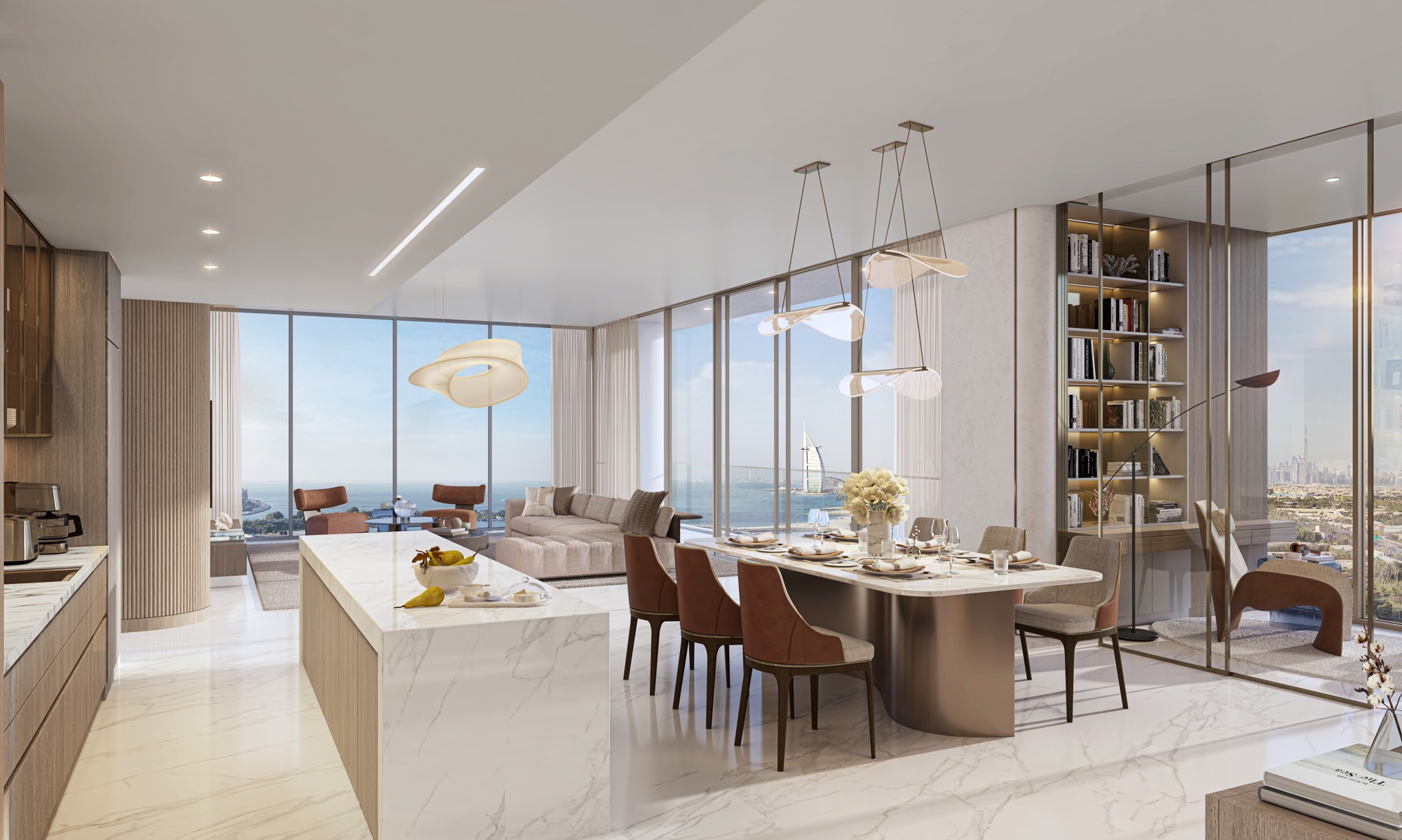 Palm Beach Towers · Developer brochure rendering