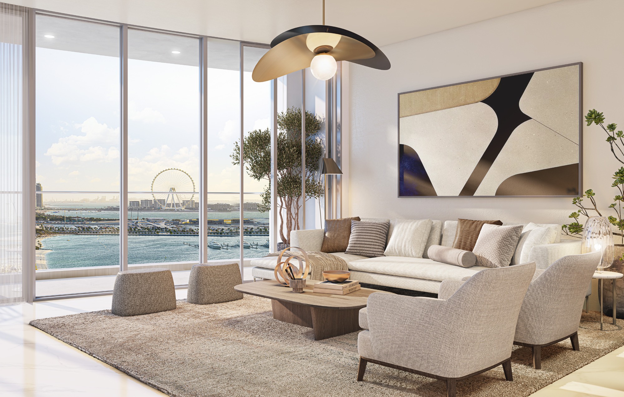 Palm Beach Towers · Developer brochure rendering